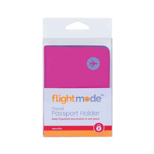 PVC Waterproof Wallet Travel Passport Holder-Pink
