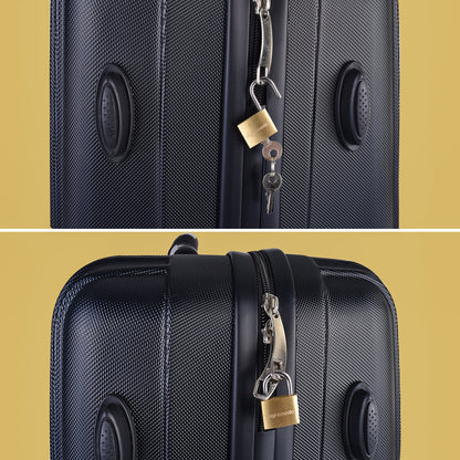 2 Pcs Flightmode Brass Padlock