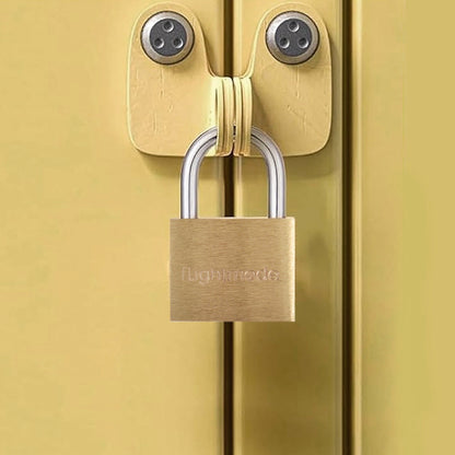 2 Pcs Flightmode Brass Padlock