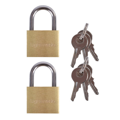 4 Pcs Flightmode Brass Padlock