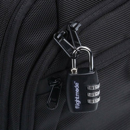 2 Pcs Combination 3 Dial Smooth Padlocks