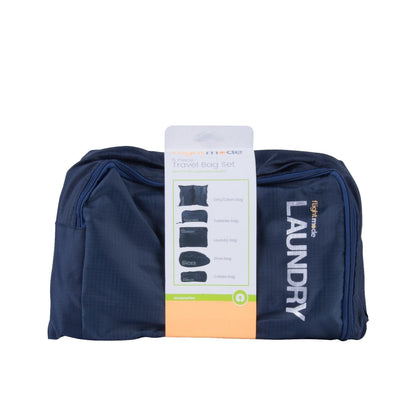 5 Pcs Travel Luggage Zipped Organizer Bag Set