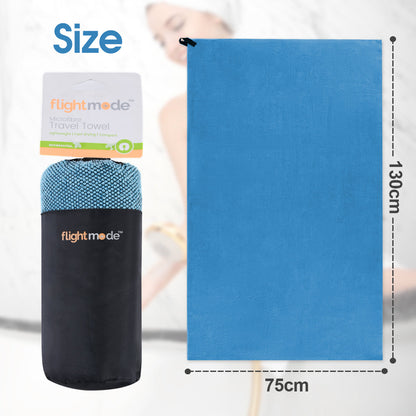 MicroFibre Travel Towel Blue