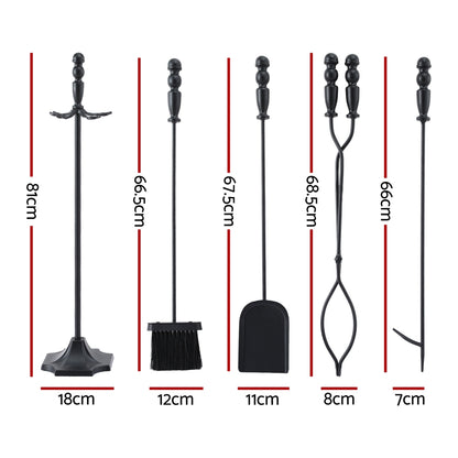 Grillz Fire Pit Tool Set 5 PCS