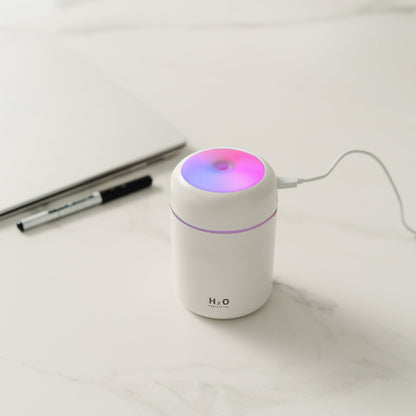 Livingtoday Mini LED Ultrasonic Humidifier 300ml