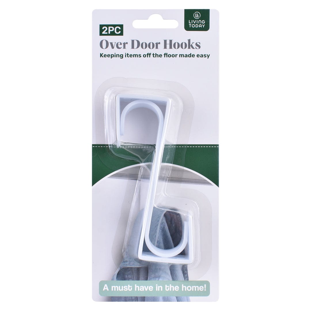 2 Pcs Livingtoday Over Door Hooks