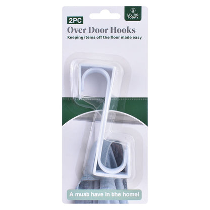 2 Pcs Livingtoday Over Door Hooks