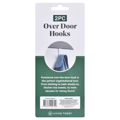 2 Pcs Livingtoday Over Door Hooks
