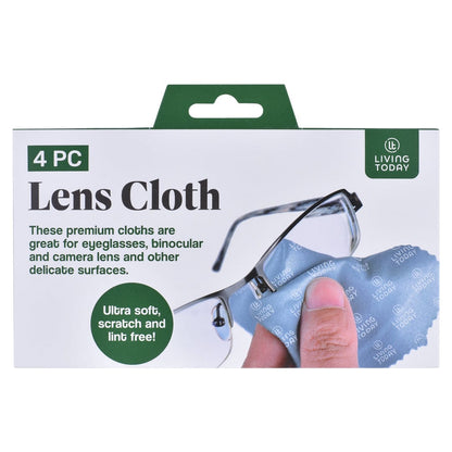Livingtoday Blue Light Filter Glasses and 4 Pcs Lens Polishing Cloth
