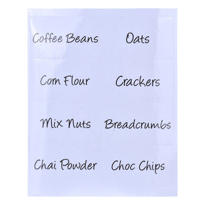 40 Pcs Cook Easy  Pantry Label Stickers