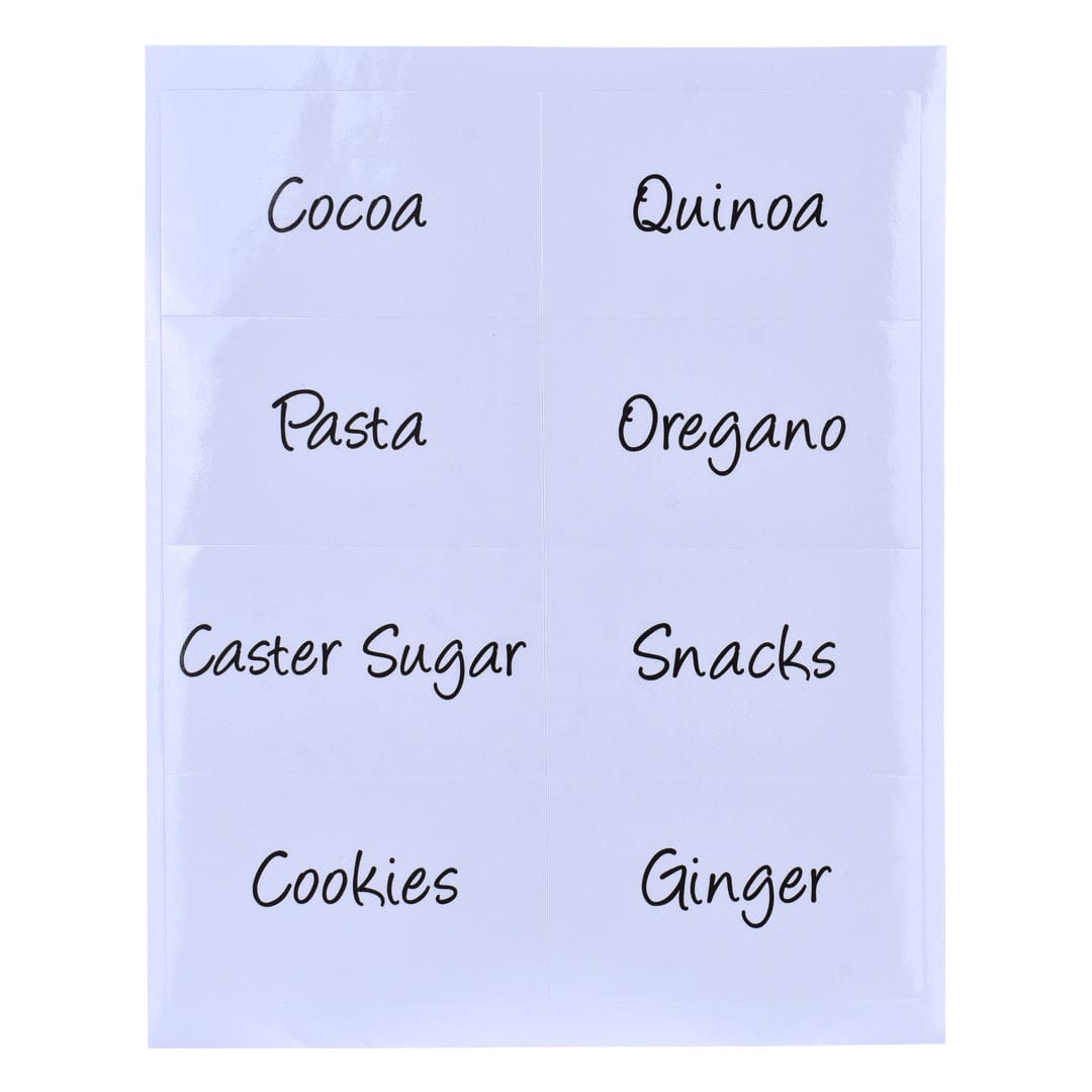 40 Pcs Cook Easy  Pantry Label Stickers