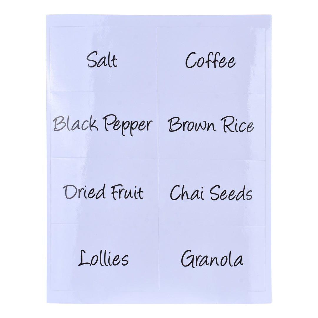 40 Pcs Cook Easy  Pantry Label Stickers