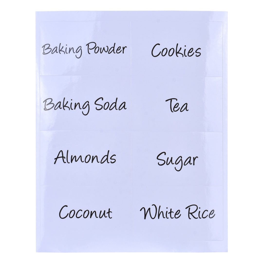 40 Pcs Cook Easy  Pantry Label Stickers
