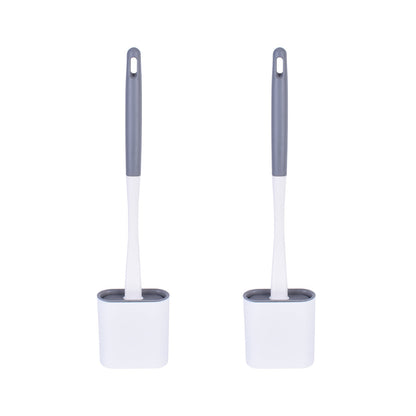 2 Pcs Toilet Brush Set
