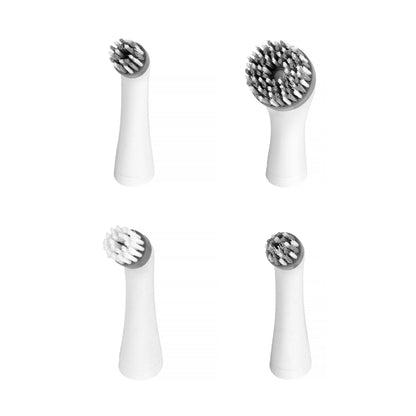Battery Operated Scrubber Brush with 4 Interchangeable Heads
