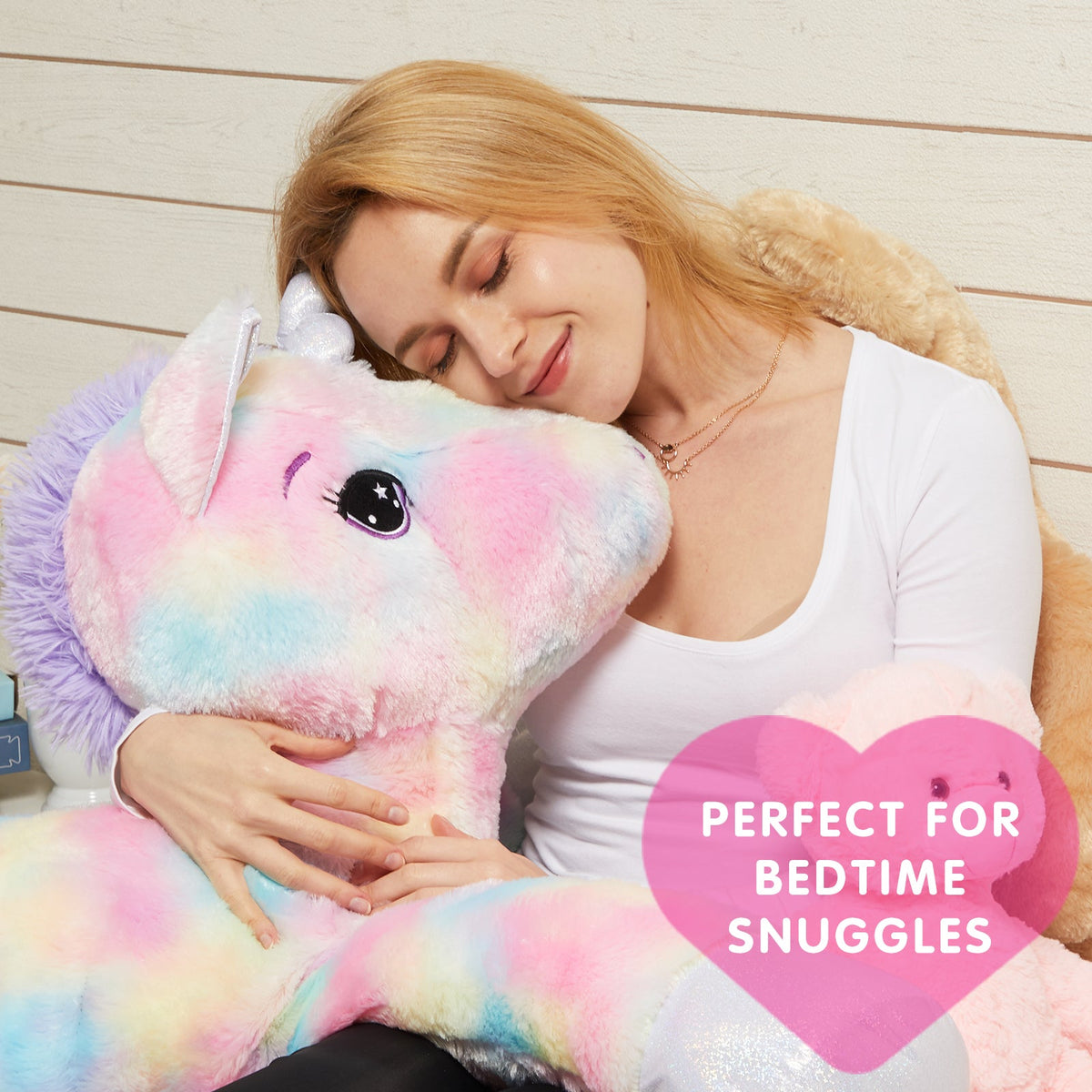 JUMBO PLUSH LYING UNICORN - 105cm