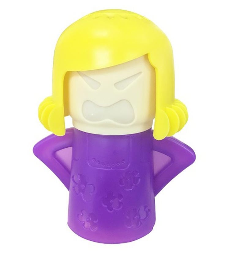 2 Pcs MAD MAMA Microwave Cleaner – BPA-Free, Steam Cleaning (Assorted Colors)