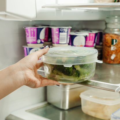 6 Pcs Cook Easy  Silicone Stretch Lids Set