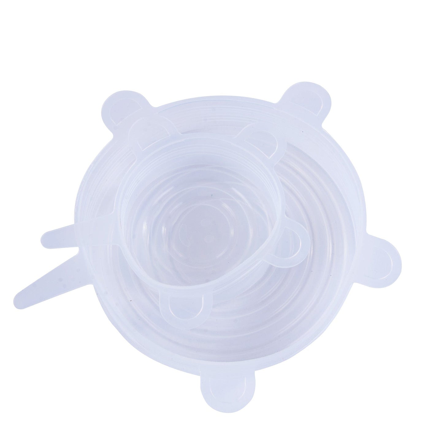 6 Pcs Cook Easy Silicone Stretch Lids Set Small