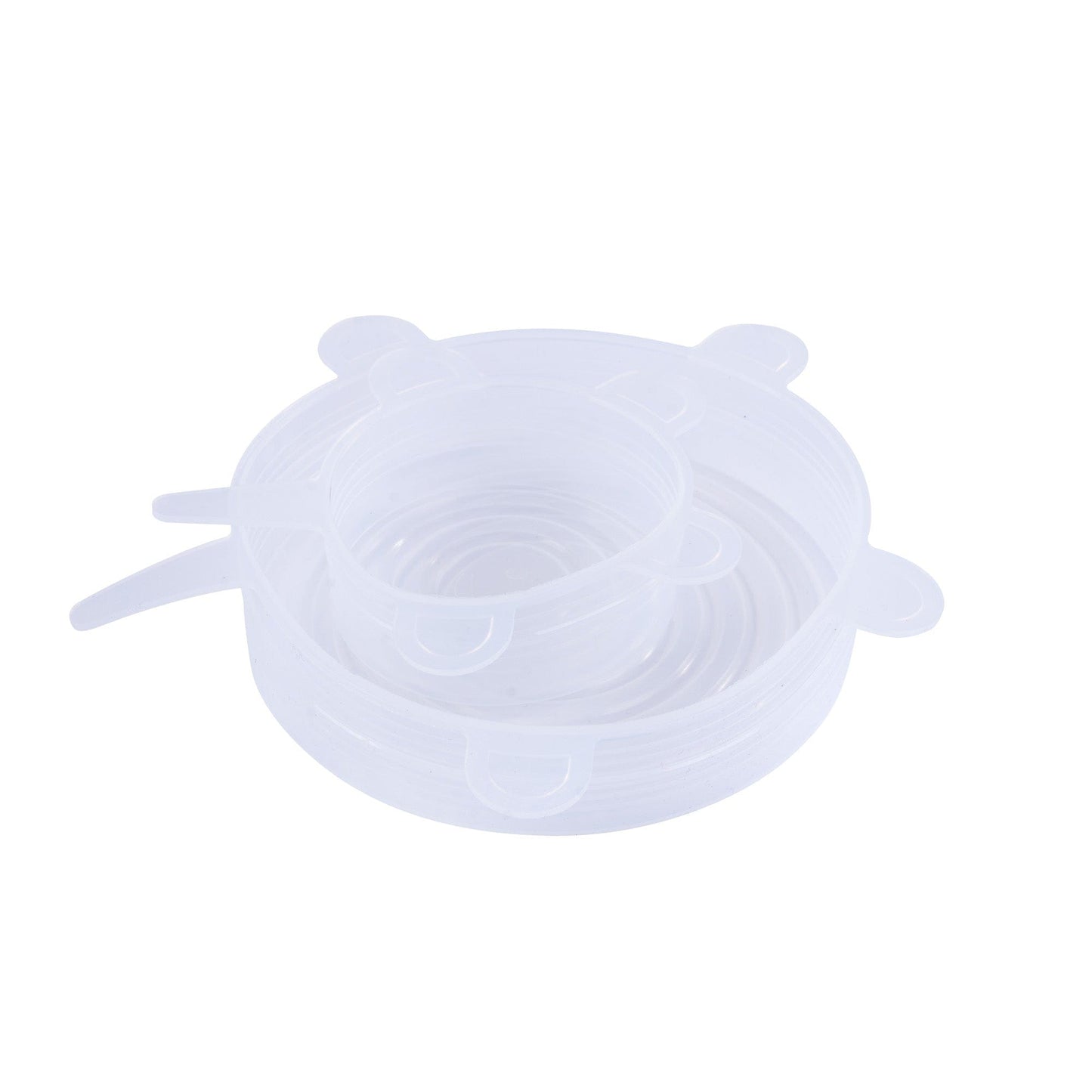 6 Pcs Cook Easy Silicone Stretch Lids Set Small
