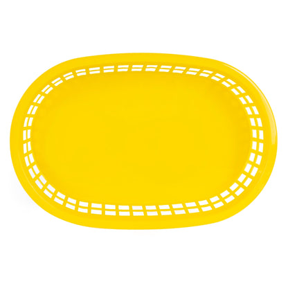 3 Pcs Cook Easy Oval Plastic Snack Baskets