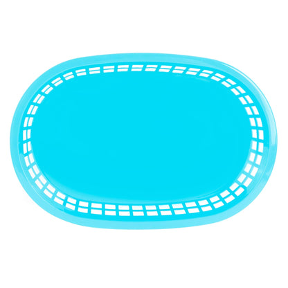 3 Pcs Cook Easy Oval Plastic Snack Baskets