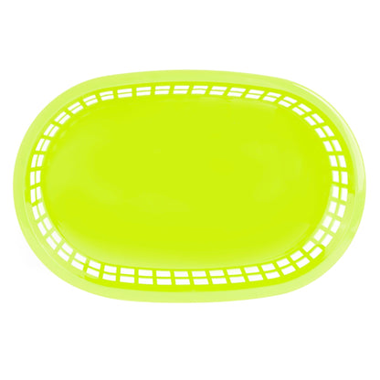3 Pcs Cook Easy Oval Plastic Snack Baskets