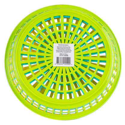 3 Pcs Cook Easy Round Plastic Snack Baskets