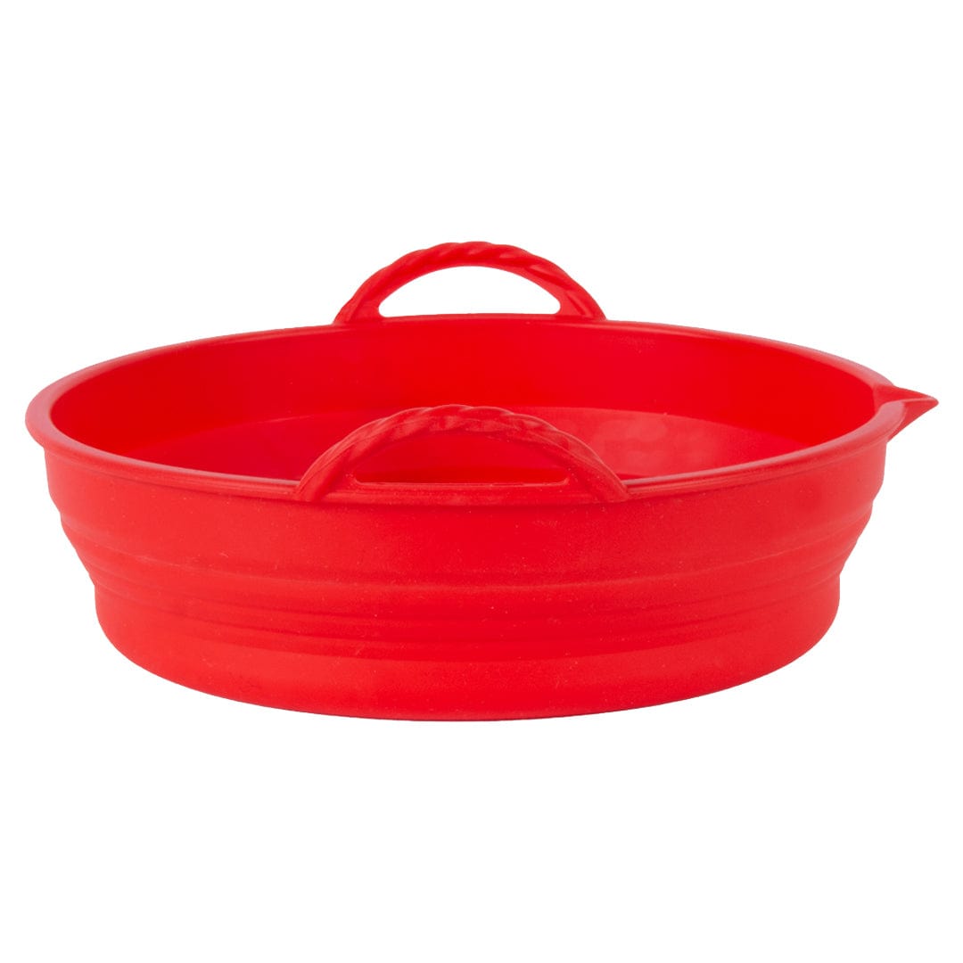 Collapsible Silicone Air Fryer Oven Microwave Liner Round