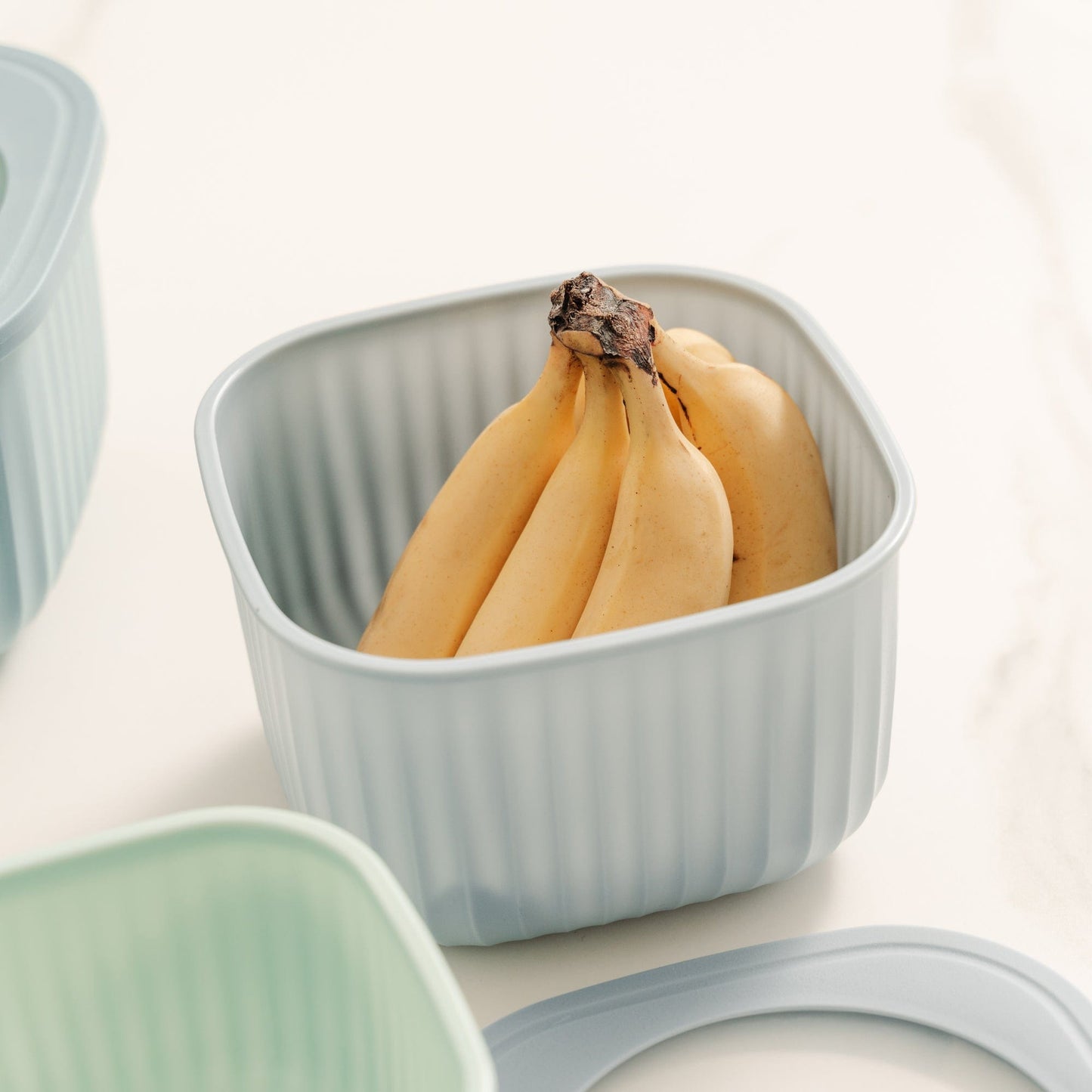 4 Pcs Cook Easy  Square Nested Food Storage Set