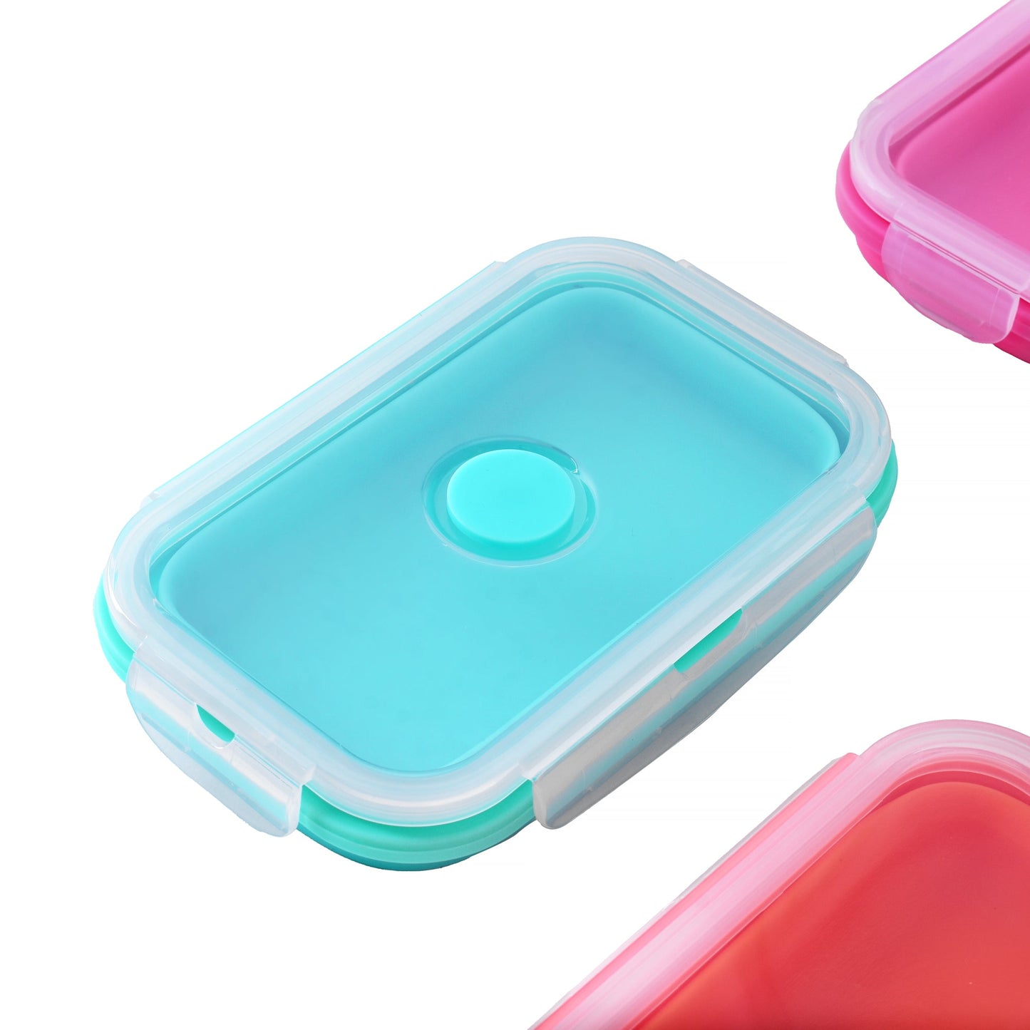 4 Pcs Cook Easy Collapsible Silicone Storage Container