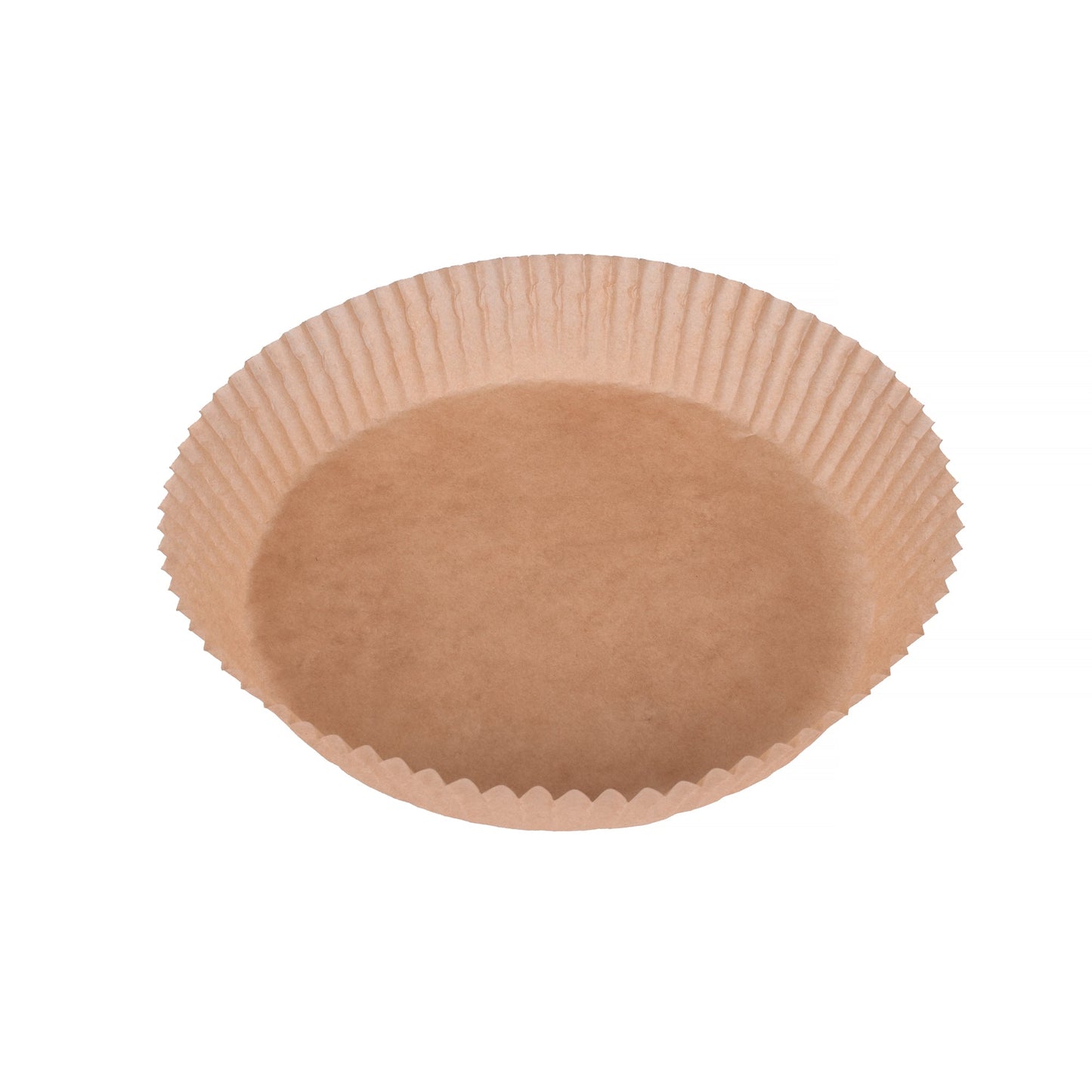 200 Pcs Disposable Unbleached Silicone Paper Dish Air-fryer Liner (100 large round + 100 large square)