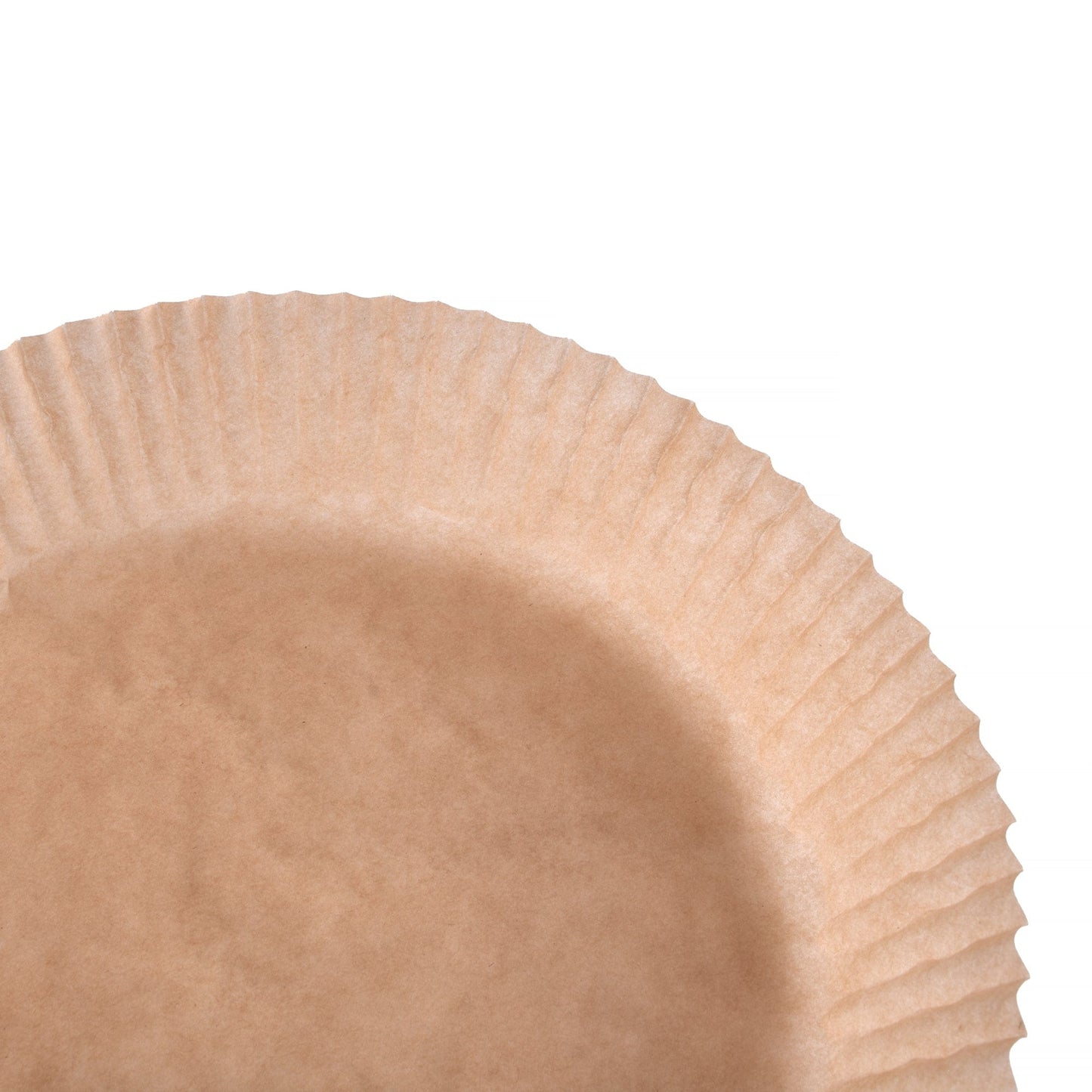 200 Pcs Disposable Unbleached Silicone Paper Dish Air-fryer Liner (100 small square + 100 large round)