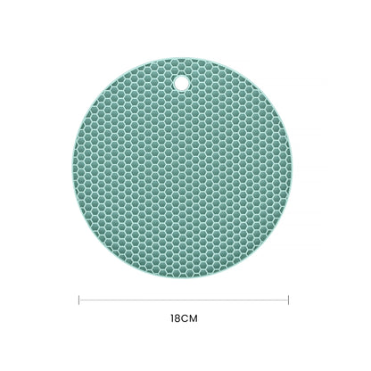 6 Pcs Silicone Multi Purpose Kitchen Heat Pad Insulation Mat