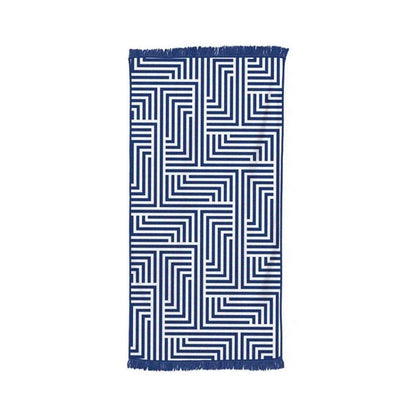 Living Today Rectangular Sand Free Beach Towel with Tassel