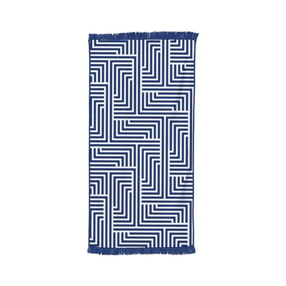Rectangular Beach Towel with Tassel