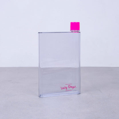 Lazy Dayz Flat Bottle 380ml - Pink