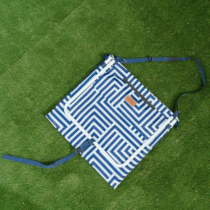 Lazy Dayz Fold Up Beach Lounger - Makena