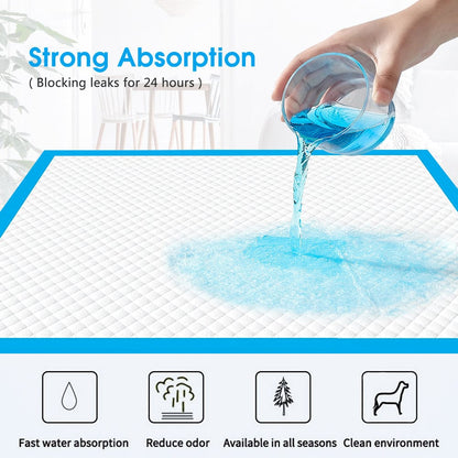 100 Pcs Dog Absorbent Training Pad 60 x 60 cm