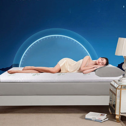 8cm Memory Foam Topper with Bamboo Mattress Cover - Queen