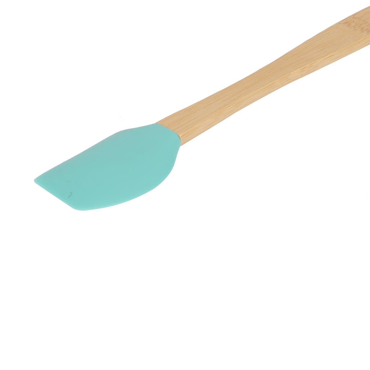 5Pcs Mini Silicone and Bamboo Utensils Set