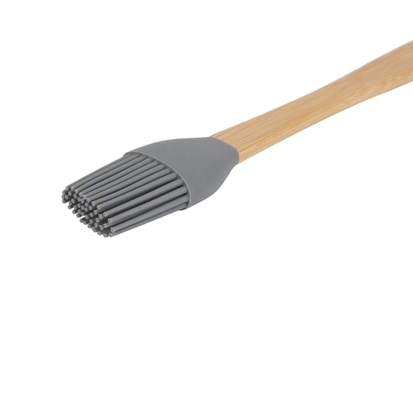 5Pcs Mini Silicone and Bamboo Utensils Set