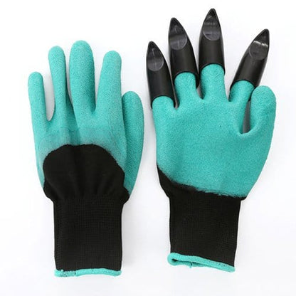 2 Pcs Tough Built in Claws Garden Guru Gloves