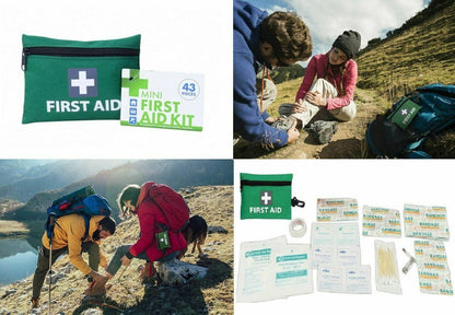 43 Pcs Mini Emergency First Aid Kit ARTG Registered Australia