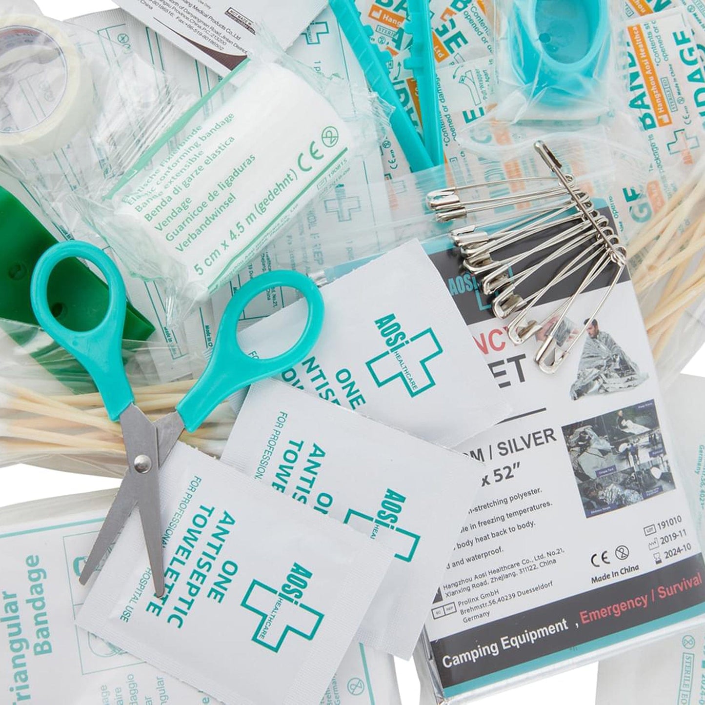 92 Pcs Emergency First Aid Kit Surgical Supplies ARTG Registered Australia