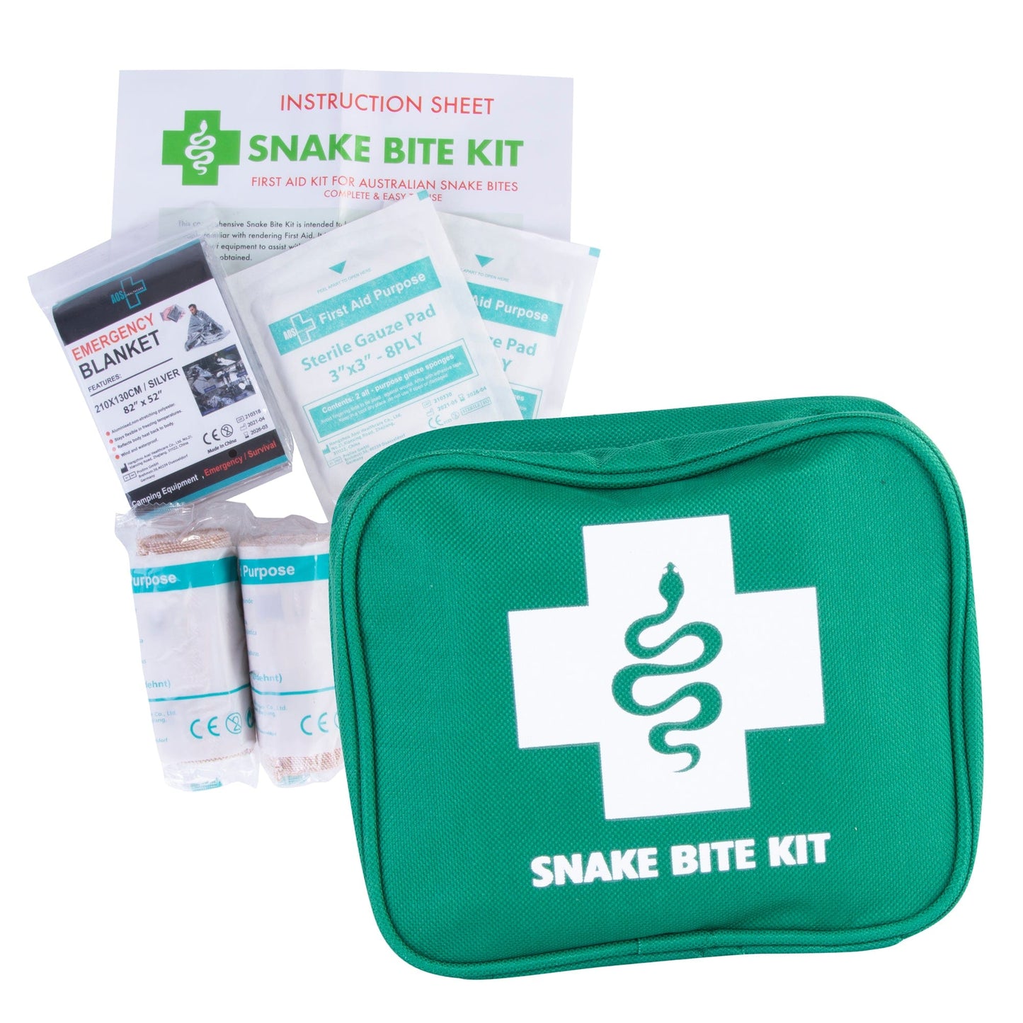 9 Pcs Snake Bite Emergency First Aid Kit