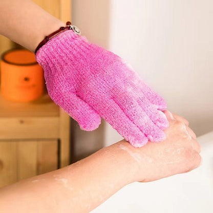 Livingtoday Exfoliating Gloves Pink