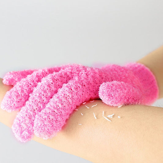 Livingtoday Exfoliating Gloves Pink