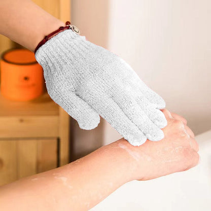 Livingtoday Exfoliating Gloves White