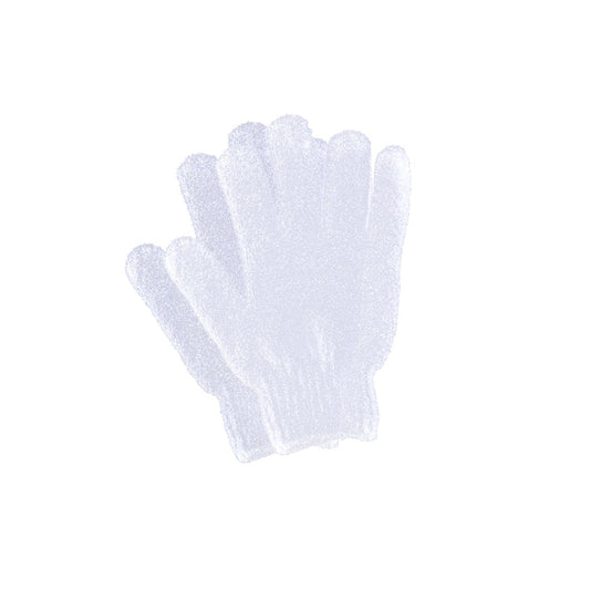 Livingtoday Exfoliating Gloves White